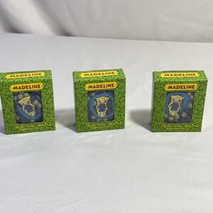 (3) New 2000 Madeline Jewelry‎ Kit Wood Beads Necklace And Bracelet